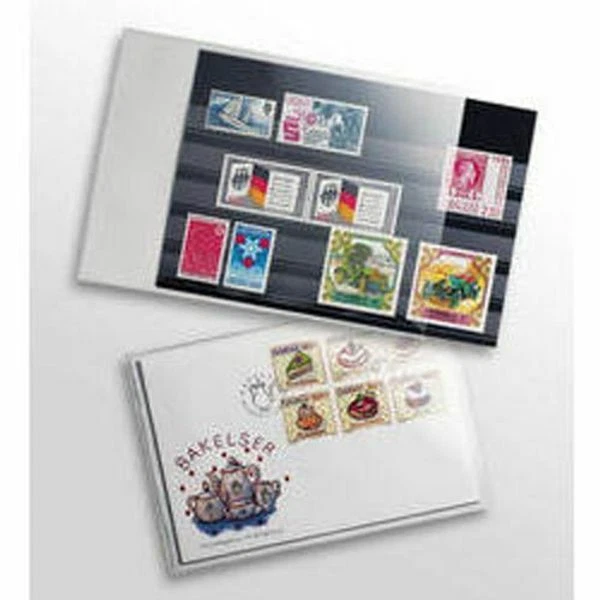 Lot De 50 Pochettes De Protection Prophila Pour Cartes Postales Anciennes - Format Avant-Guerre Jusqu'à 95x147 Mm