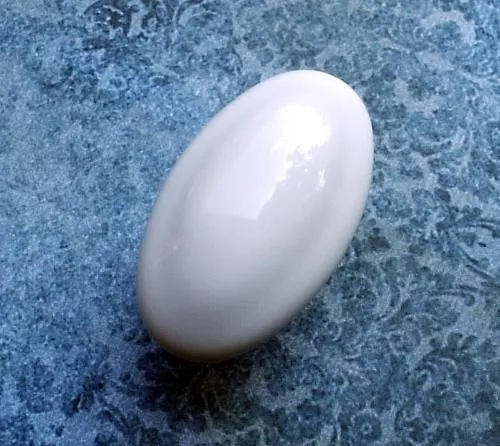 Ceramic Cabinet Knob Drawer Pull Oval White Liberty Hardware