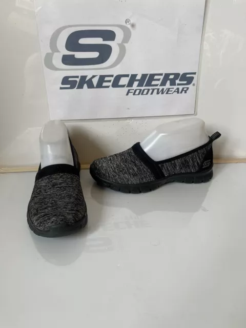 Skechers Ez Flex scarpe comode in pelle taglia UK 2 EU 35'