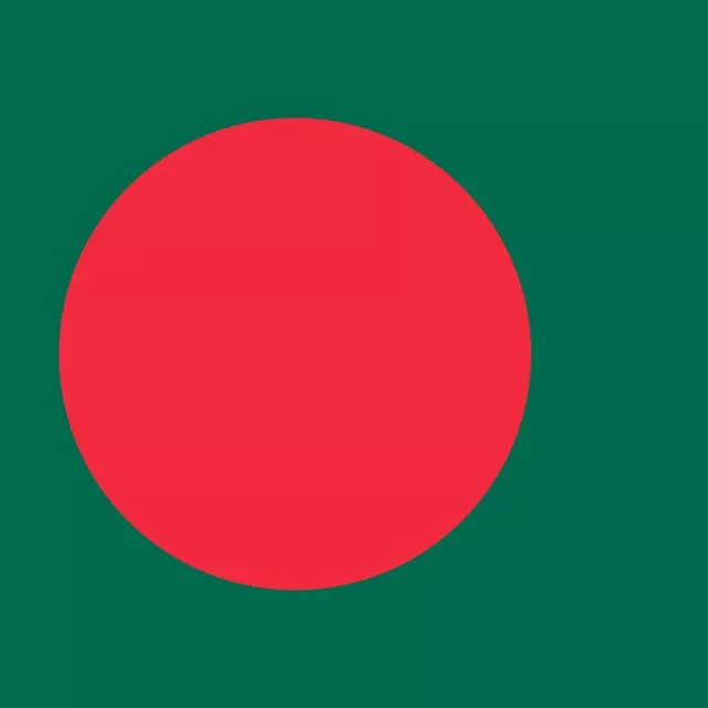 Bangladesch Fahne Flagge Hissflagge Nationalfahne mit Ösen ca 150x90 cm