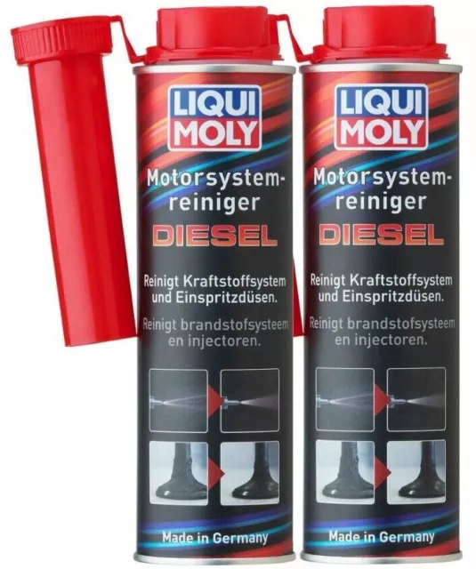 2x 300ml LIQUI MOLY 5128 Motorsystem Motor System Reiniger DIESEL Additiv