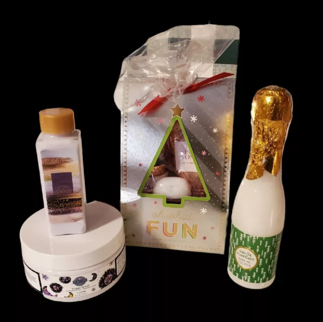 Lote de 6 productos de cuidado personal y limpieza - El baño y el cuerpo funcionan, perfumados