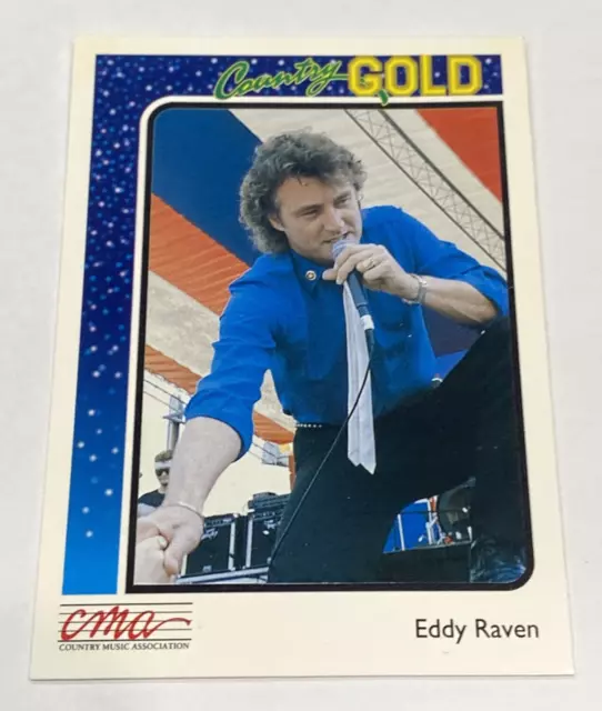 1992 Sterling Cards CMA Country Gold Eddy Raven #36