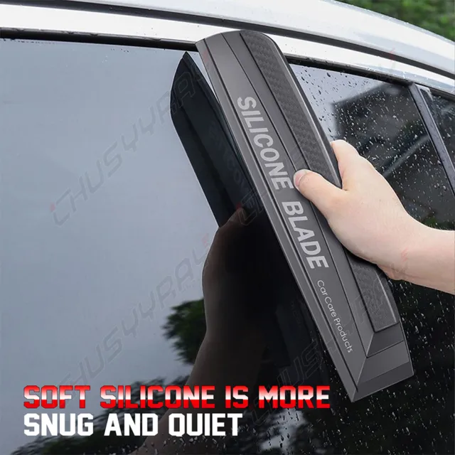 Car Wiper Board Silicone Window Glass Scraper Clean Windshield Wiper
