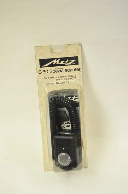 Metz SCA C60 for Metz 45CT5 or 60CT2 and F3 camera  Metz 5507NEW