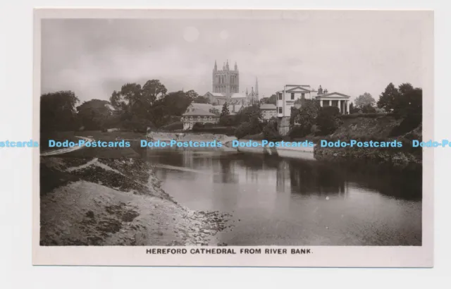 C017662 Hereford Cathedral from River Bank. Charles E. Brumwell