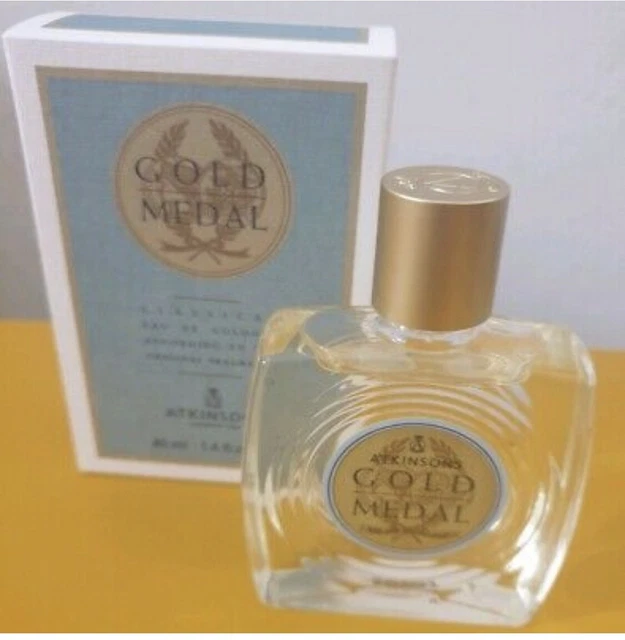 GOLD MEDAL ATKINSONS  EAU DE COLOGNE EDC 40 ml ACQUA DI COLONIA UOMO