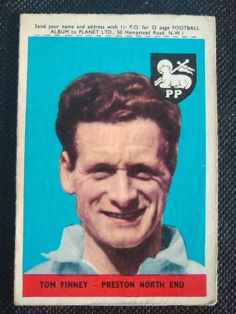 Tom Finney - 1958-59 A&BC Footballers - #29 - Preston North End & England