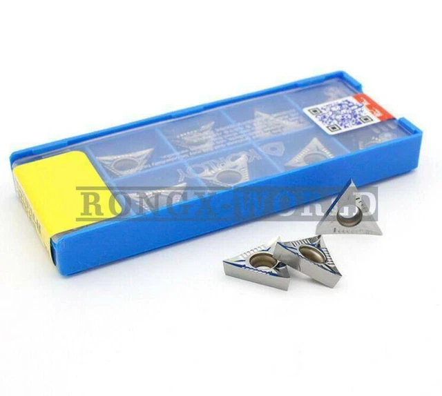 10PCS/BOX Korloy TCGT16T304-AK H01 TCGT32.51-AK CNC Carbide Inserts
