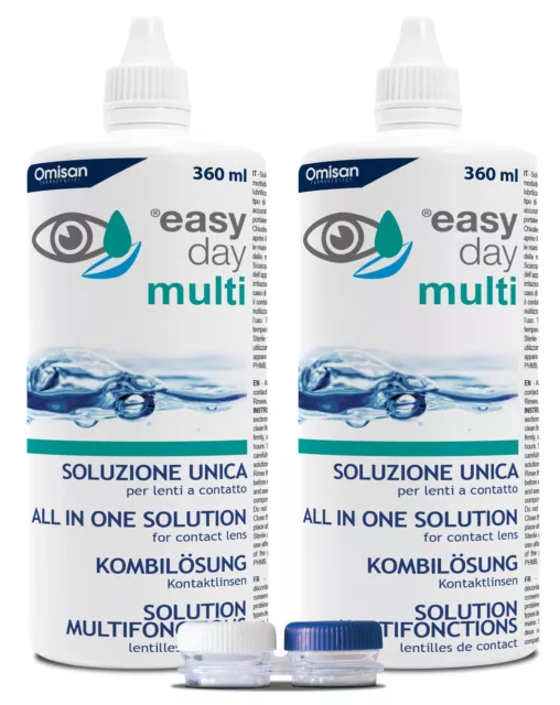 Easy Day Multi Soluzione Unica Per Lenti A Contatto - Duopack 2 X 360ml