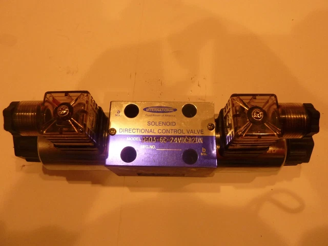 International DG03-6C-24VDC82DN Directional Control Valve 3