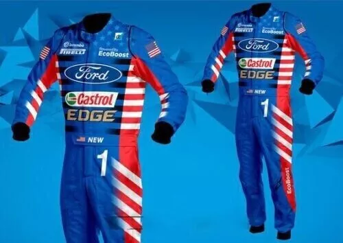 Ford CastrolGO KART RACE SUIT CIK/FIA LEVEL 2 APPROVED With Free Gifts Included