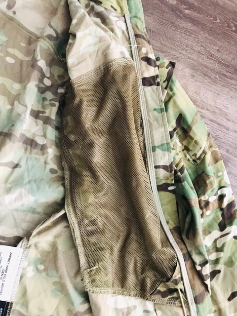 New Jacket Wind Cold Weather ECWCS OCP GEN III Scorpion Multicam USGI M-Long 4