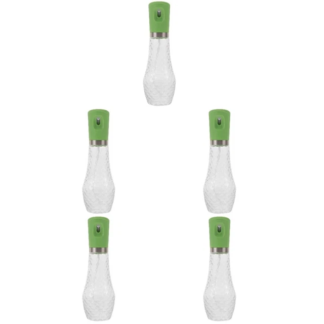 5 piezas dispensador de aceite tipo prensa botella de cocina pequeño contenedor de aceite pulverizador de aceite