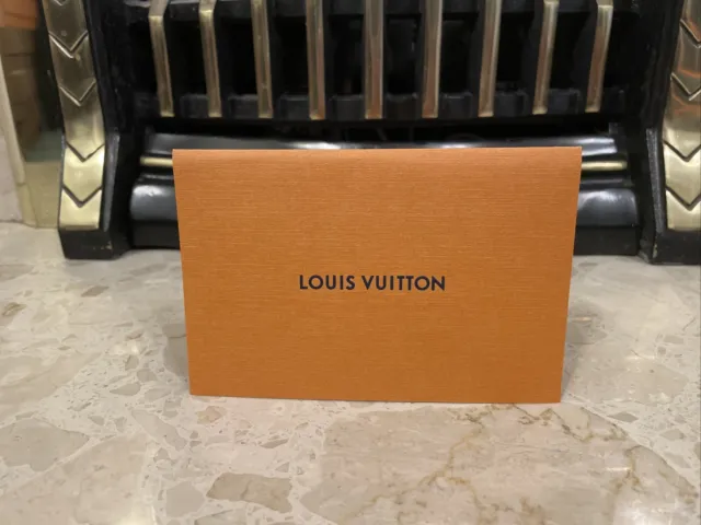 AUTHENTIC LOUIS VUITTON Gift Receipt Card £2.00 - PicClick UK