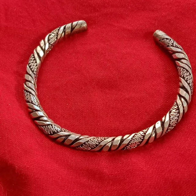 Circa 1100 Ad Viking Era Nordic Bronze Warriors Bracelet Authentic Artefact
