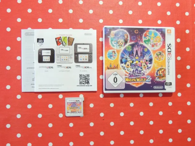 Disney Magical World 2 Nintendo 3DS XL 2DS New 3DS in OVP
