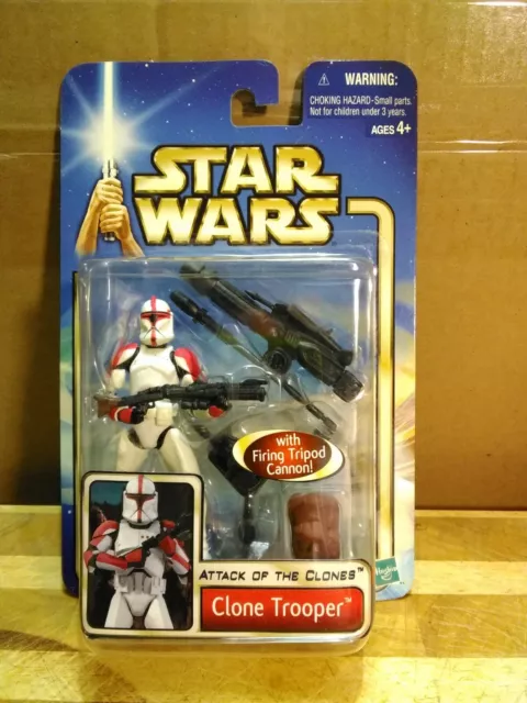 Hasbro Star Wars Attack Of The Clones Clone Trooper 2002