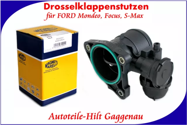 NEU MAGNETI MARELLI 9647474880 Drosselklappe für Ford 2.0 TDCi Volvo Euro3 pneum