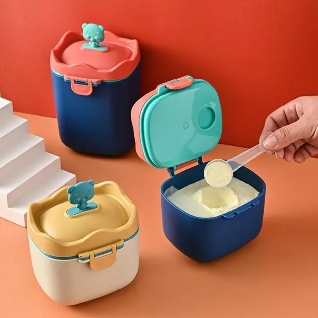 Agiferg Boîte de lait en poudre pour bébé boîte d'emballage Portable  réservoir de stockage de nourriture supplémentaire boîte de nouilles de riz  étanche à l'humidité scellée 