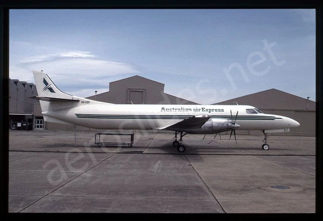 Australian airExpress Swearingen SA227 VH-EEP No Date Kodachrome Slide/Dia A11