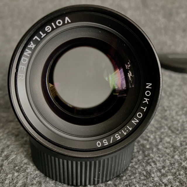 Voigtlander 50 mm f/1,5 Nokton Vintage Line, schwarz, Leica M Halterung