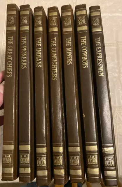 Time Life The Old West Lot of 7 Books