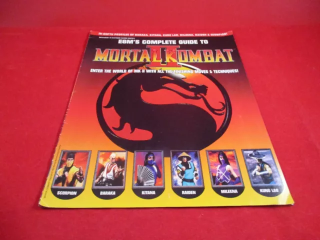 Mortal Kombat 2 - Character Select  Postcard for Sale by