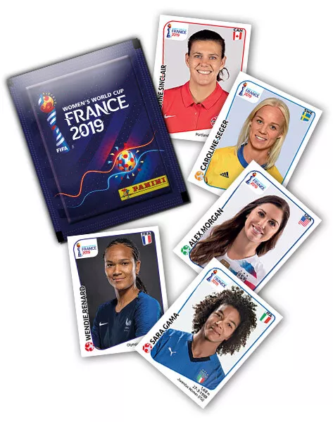 Pick Your Sticker - 2019 Panini FIFA Womens France World Cup #1-480 - FREE SHIP!