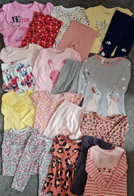 Baby Girls Huge Top Dress Legging Monsoon Next George Clothes Bundle 9-12 Months