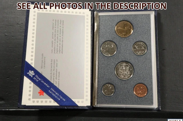 NobleSpirit No Reserve (CX) 1989 Royal Canadian Mint Specimen Set