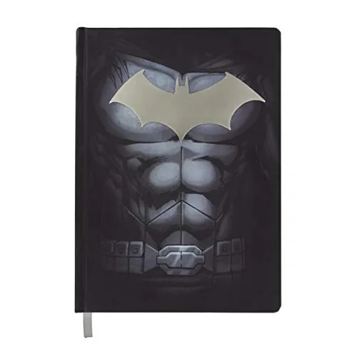 Paladone DC Comics Officially Licensed Merchandise - Batman Metal Hardcover Note