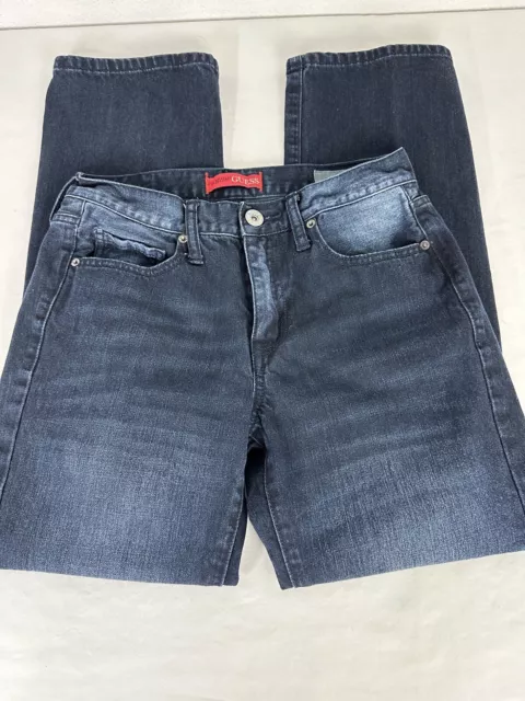 GUESS Mens Jeans Crescent Fit Straight Leg 30X28.5