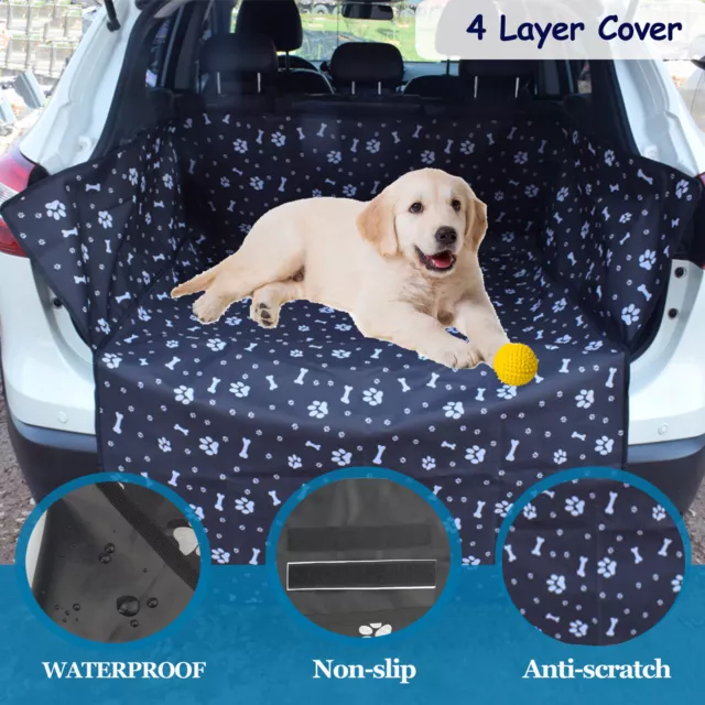 Premium Waterproof Pet Cat Dog Back Car Seat Cover Hammock NonSlip Protector Mat