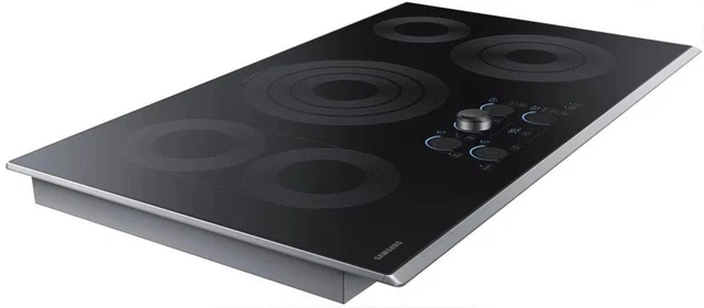 Samsung NZ36K7570RS 36" Electric Cooktop, 5 Burners, Stainless Steel Trim Samsung NZ36K7570RS 36" Electric Cooktop, 5 Burners, Stainless Steel Trim