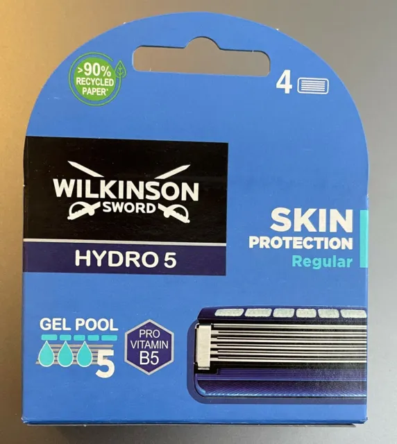 Wilkinson Sword Hydro 5 Mens Razor Blades pack of 1 4 8 12 FREE POSTAGE BNIB