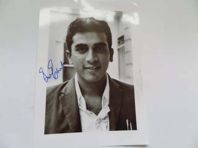 Sunil Gavaskar India Cricket, Autographed 10 X 8 Photograph.