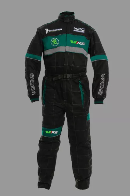 New Skoda RS Workwear Overall, Racing Fan Embroidery Car Mechanic Apparel