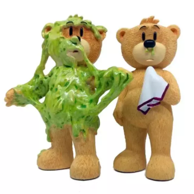 Bad Taste Bears BTB - HANK AND CHIEF ~  Bear Number 104 ~