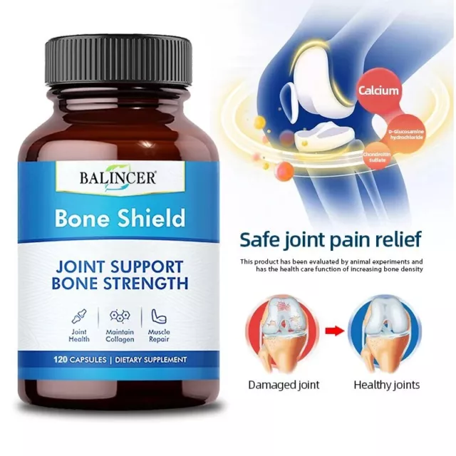 Bone Shield Capsules Soutiennent La Santé Des Articulations Et Des Os