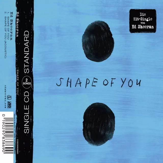 Shape Of You - Ed Sheeran- Aus Stock- RARE MUSIC CD