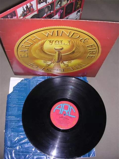 BEST OF EARTH Wind & Fire (EWF) Vol. I ARC 35647 Columbia Record Stereo ...