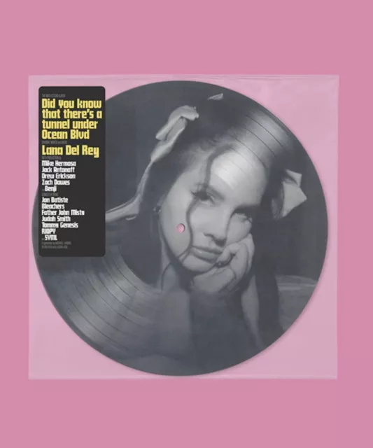 Lana Del Rey Did You Know Tunnel Under Ocean Boulevard Spotify Vinyl LP Pic Disc
