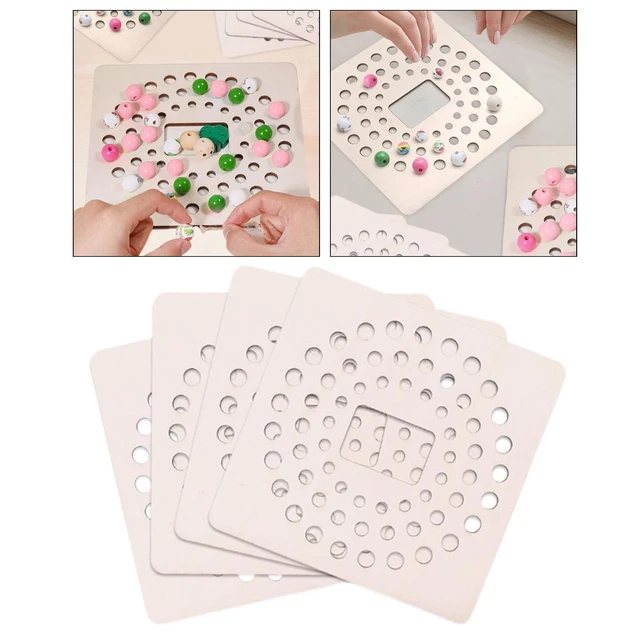 Vassoio Portagioie 2 Pezzi Con Motivo Perle | Per Creazione Bracciali E Collane - Foto 6