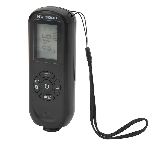 PAINT COATING THICKNESS Gauge Depth Meter 3 Units Um Mm Mils For