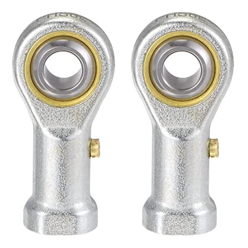 uxcell 2pcs PHS8 Spherical Rod End Bearing 8mm Bore Self-Lubricated Joint Bea...
