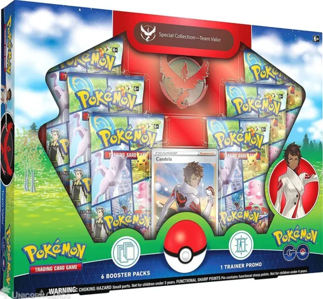 Pokemon TCG: Pokemon GO - Special Collection - Team Valor Box ::