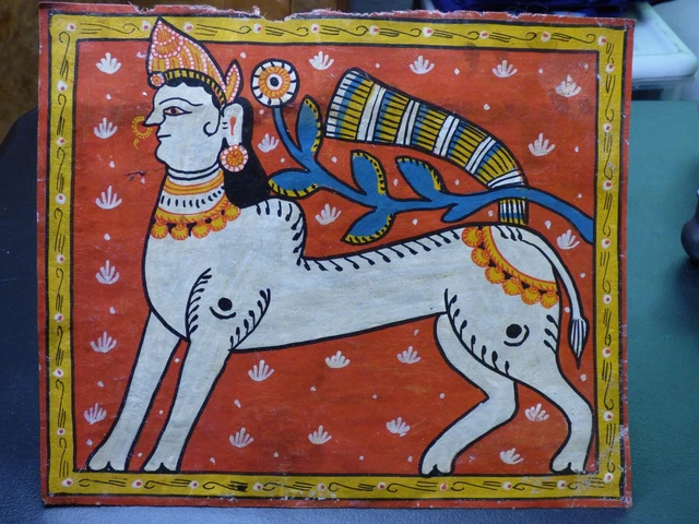 Vintage Pattachitra Painting on Cloth