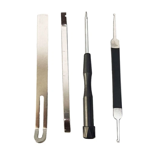 Kit De Réparation Pour Saxophone Et Clarinette - 6 Outils En Acier Inoxydable - Pour Ajuster Tampons Et Mécanique