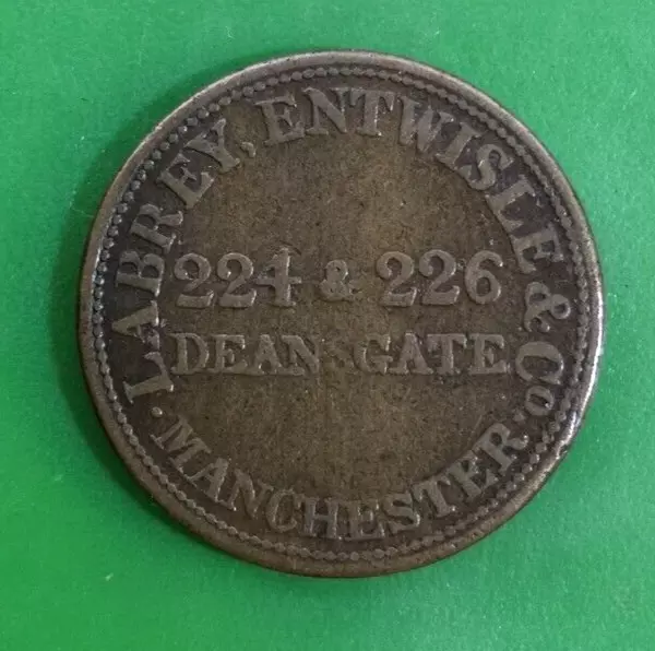 Manchester Coffee Merchant Farthing Token #2502